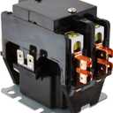Emerson 90-247 Two pole contactor designed for heating and Air Conditioning units with 40-Amp and 24V Coil