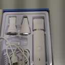 Dog Clippers Grooming Kit Hair Clipper-Low Noise Paw Trimmer- Rechargeable - Cordless Quiet Nail Grinder Shaver for Cats and Other Pets (White)