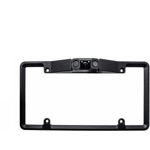 3 in 1 American car License Plate Frame Built-in Backup Camera and Parking Sensor with Water Proof Buzzer Alarm Night Vision Vehicle Safety