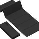 WEILA 1/2 Inch 70"x24" Foldable TPE Yoga Mat, Thick Non Slip Pilates Mat