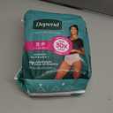 Depend Fresh Protection Adult Diapers, Incontinence & Postpartum Bladder Leak Underwear for Women, Disposable, Maximum, Small, Blush, 19 Count