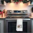 3 x Labrador Retriever Christmas Kitchen Towels, Labrador Retriever Gifts, Christmas Hand Towels for Bathroom, Yellow Lab Gifts, Labrador Gifts, Christmas Dish Towels for Kitchen, 16x24 Inches