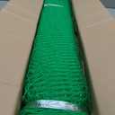 Temporary Fence with Step in Stakes,3x50 Safety Barrier for Dog Snow Plastic Mesh Fencing with Fiberglass Post Windbreak Rope,Movable Fencing Roll for Garden Backyard Outdoor Animal Protect