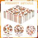 100 Pcs Fall Football Disposable Paper Luncheon Napkin 6.5 Inch
