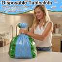 Pixel Miner Tablecloths, 54x108 in, Themed Birthday Party Supplies, Plastic Table Cloth for Craft Party Decorations, Disposable Animals Tablecovers (Animals, 3pcs)