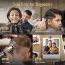Jack & Rose Clippers and Trimmers Set, Cordless Hair Clippers for Men, Barber Clippers Set