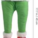 Elf Legs for Christmas Decorations Stuffed Elf Legs Ornament Green Elf Legs Pick Christmas Tree Mantel Wreaths Car Party Decoration