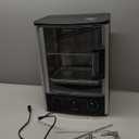 Nutrichef Vertical Countertop Oven with Rotisserie, Bake, Broil, & Kebab Rack Functions - Adjustable Settings - 2 Shelves - 1500W - Thanksgiving Turkey - Includes Grill, Kebab skewer racks & bake pan