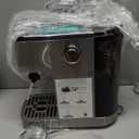 CASABREWS 3700 Essential Espresso Machine 20 Bar, Stainless Steel Cappuccino & Latte Machine with Steam Frother for Home, 43.9oz Water Tank, Coffee Gift for Women & Men, Silver