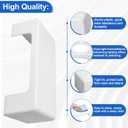 Garage Door Opener Light Lens Cover 108D34 for Chamberlain LiftMaster Garage Door Openers, Garage Door Opener Parts Replacement Lens Cover Replace Models 1050 1150 1250 1265 1060 1160 1260 etc - 1Pack