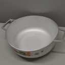 IMUSA 7.5 Quart Traditional Natural Made in Colombia Caldero with Lid for Cooking and Serving,Silver