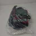 SUNNY BIRD 12L Large Insulated Lunch Bag, Foldable Lunch Cooler Box for Women Adult and Men, Fits 18 Cans (Green with Boho Strap