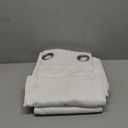 H.VERSAILTEX White Curtains 84 inches Long for Living Room Thermal Insulated Room Darkening Window Treatment Panels Drapes Light Reducing Curtains for Bedroom, 2 Panels, 52" W x 84" L, White