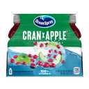 Ocean Spray Cran-Apple Cranberry Apple Juice Drinks, 10 Fl Oz (Pack of 6) (EXP 09/12/25)
