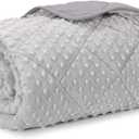 MAXTID Weighted Blanket for Kids 10 lbs 41x60 Double Heavy Blanket Gift for Children (Grey)