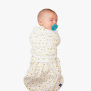 Newborn Essentials Must Have - NICU RN Designed Swaddles for Newborns 0-3M - Organic Cotton Velcro Baby Swaddle for Safe Sleep