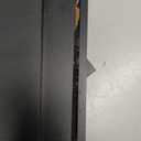 Corner Bread Box Kitchen Countertop Extra Large Capacity Farmhouse Bread Box, Corner Countertop Storage, Double Layer Bread Holder (Black, Large) (11.8" x 11.8" x 13.8")