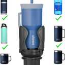 Car Cup Holder Expander, Cup Holder Extender Adapter with Expandable Arm and Adjustable Base, Compatible with Yeti Ramblers, Hydro FlasksStanley, Owala Most Coffee Mugs Bottles & Cups