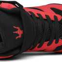 FZUU Men's Fashion High Top Leather Street Sneakers Sports Casual Shoes, Size 10