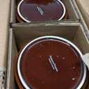 Dinnerware Set for 6, Ceramic Ribbed Plates, Bowls, Dishes | 18-Piece Stoneware Dinner Sets, Handmade Reactive Glaze, Microwave & Dishwasher Safe, Chip & Scratch Resistant, Green & Brown