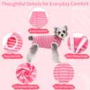Coppthinktu Recovery Suit for Dogs Female Dog Onesie After Surgery Spay, Soft Surgical Pajamas Post-Op Bodysuits for Small Medium Puppy, Abdominal Wounds Prevent Licking Cone E-Collar Alternative
