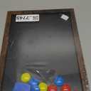 JEFURE Magnetic Chalkboard, 12x16 Inches Blackboard for Wall, Black Dry Erase Board for School, Office, Home, Bar and Restaurant Menu