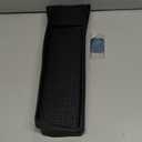 Foeacry 30 Inch Silicone Stove Top Shelf Magnetic for Kitchen Gadgets, Soft Flexible Strong Magnetic Heat Resistant Spice Rack Kitchen Organizer for Over Stove (Black)