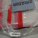 SONGMICS Christmas Ornament Storage Box, 96 Slots of 3 Inches, 38" L x 13.2" W x 6.9" H, Bauble Storage Box with Dividers, Zippers, Side Handles, Under the Bed, Cherry Red URFB031T02