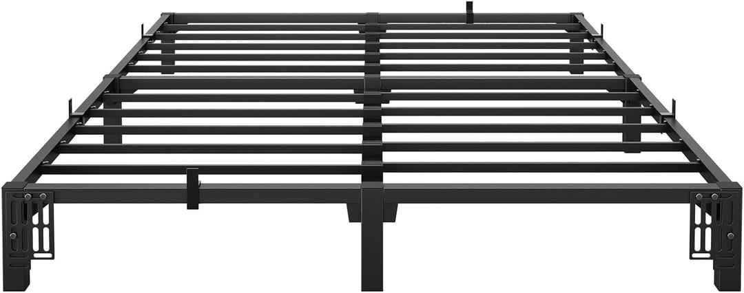 Metal Bed Frame Full Size 8 inch Platform Bed Frame, Steel Construction with Slat Support, Bedroom Bed Base for Daily Home Use
