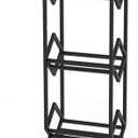 CD Storage Rack Organizer Stand CD Record Display Rack Magazine Placement Rack Metal Desktop Creative Bookshelf Record Storage Rack CD Record Storage Holder(Large)