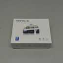 PQRQP 3 in 1 Microphone for iPhone/Android/Camera, Wireless Microphones, 328ft Transmission, 18H Battery Life, Mini Microphone for Record Interview, Vlogs, Tiktok (Ebony Black)