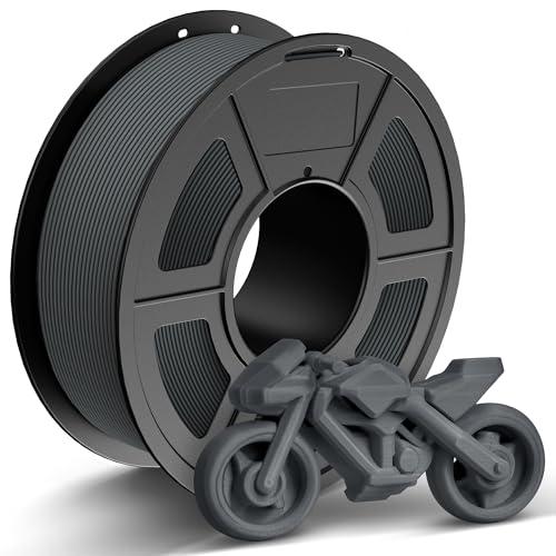 TECBEARS Rapid PETG Filament 1.75mm，High Speed 50-600mm/s 3D Printer Filament, High Toughness PETG, Grey 1KG