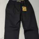 Hybrid & Company Womens Ultra Comfy Stretch Slim Fit Trousers Chino Pants with Pocket (5, Black)