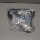 Soft Dog Cone Collar for Dogs After Surgery, Transparent Breathable Pet Recovery Collar for Large Medium Dogs, Adjustable Dog Cone Collar, Elizabethan Collar (M, Black) (M (Neck: 13.8-15.7"))