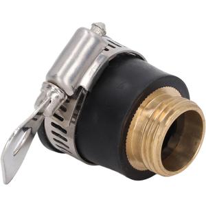 Oumefar Universal Faucet Adapter, Hose Connector Without Leakage 1/2in for Washing Machine for Plumber