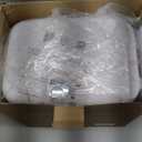 CROWNFUL Mini Fridge, 4 Liter/6 Can Portable Cooler and Warmer Personal Refrigerator for Skin Care, Cosmetics, Beverage, Food,Great for Bedroom, Office, Car, Dorm, ETL Listed (White)