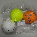 ALPI Chomp Ball - Durable Chew Toys for Dogs & Other Pets - Stimulating Dog Toys for Aggressive Chewers - Soft Dog Chews - 3-Pack, Assorted