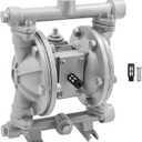 QuenPenge Air Operated Double Diaphragm Pump 1/ 2 inch Inlet/ Outlet, 16 GPM