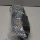 Rexmica 2x2 Pool Cue Case Holds 2 Butts and 2 Shafts, Billiard Pool Cue Stick Carrying Case Bag with Handle and Detachable Shoulder Strap, Soft Padded Pool Cue Bag with Front Accessory Pocket, Black