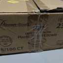 100 Count Disposable 5 ounce White Plastic Dessert Bowls