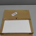 BoShahai 10 PCS Gift Boxes with Lids, 10.6x7.8x3.1 Inch Kraft Paper Gift Box, White with Ribbon, Bridesmaid Proposal Box for Wedding, Packaging, Present, Birthday, Cupcake
