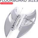 For Harley Floorboards Touring Street Road Glide For Harley Davidson Passenger Floorboards Motorcycle Footboards (Chromed, Comb sets-14-UP Touring)