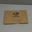 PHOEPET Reflective Dog Harness Large Breed Adjustable No Pull Vest with with Handle 2 Metal Rings 3 Buckles [Easy to Put on & Take Off](L, Orange)