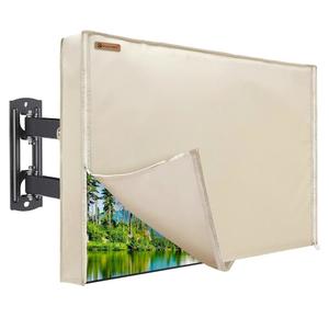 ULTCOVER Waterproof Outdoor TV Cover for 55-59 inch Outside Flat Screen Televisions with Mounts and Stands