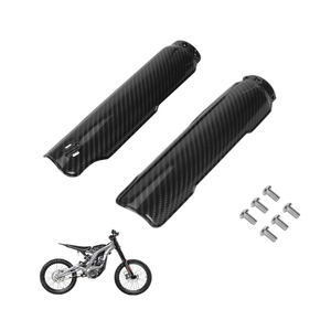 Fork Cover Guard Fender Imitation Carbon Fiber for Surron Sur Ron Light Bee X/S Electric Dirt Bike