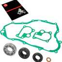 Water Pump Rebuild Kit Gaskets Seals BEARING Compatible With Honda CR250 CR250R 1992-2001