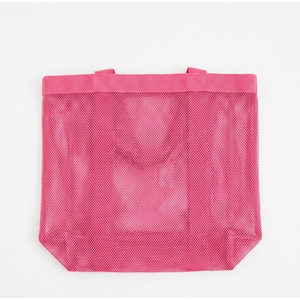 FF05 Large Mesh Beach Tote, 2pack, Pink