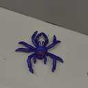 Wall Climbing Spider Remote Control Spider Toy, RC Creepy Crawler with Glowing Eyes for Walls & Ceilings, Prank Halloween Birthday Gift for Kids Boys Girls Ages 3+ (Purple)