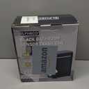 ELPHECO Black Bathroom Trash Can with Lid 2 Gallon Sensor Trash Bin, Automatic Narrow Garbage Can, Waterproof Smart Trash Can, Slim Motion Sensor Waste Bins for Bathroom, Living Room, Office