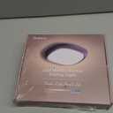 Motion Sensor Rechargeable Ceiling Light with Remote, 12000mAh Wireless Shower Lights for Inside Shower, Battery Operated Closet Light Sensored LED Overhead Lighting No Wiring for Hallway Garage (Black)